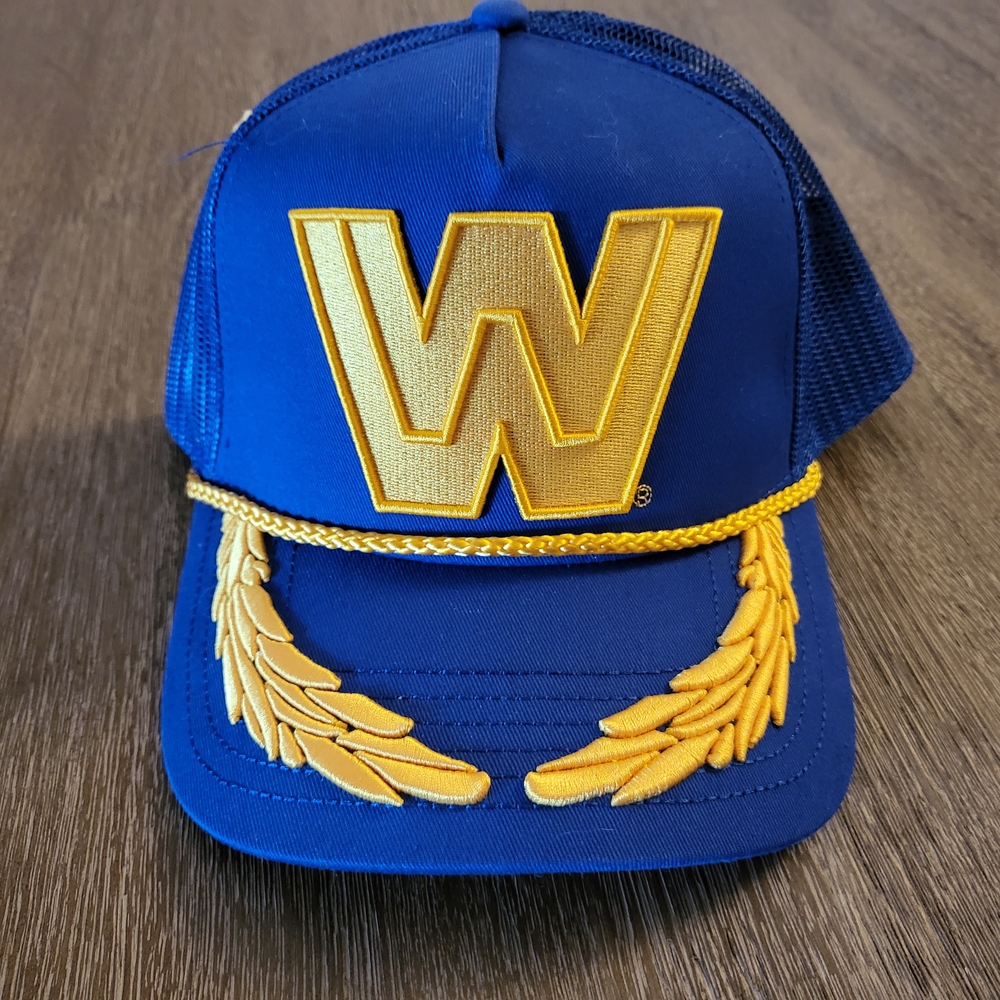 WWE Blue and Gold Cap